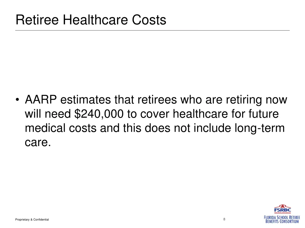 retiree healthcare costs 1