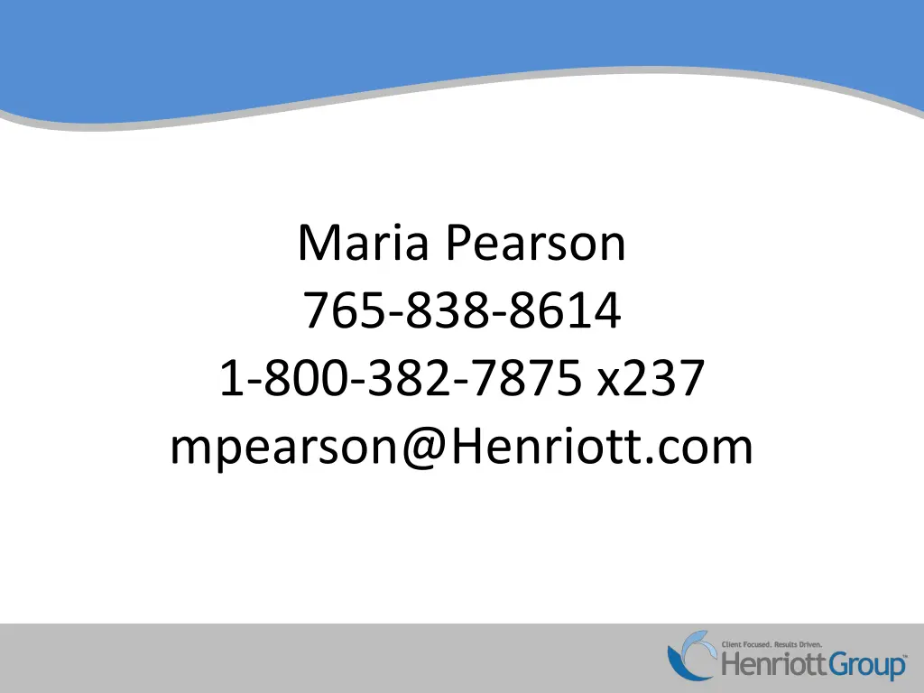 maria pearson 765 838 8614 1 800 382 7875 x237