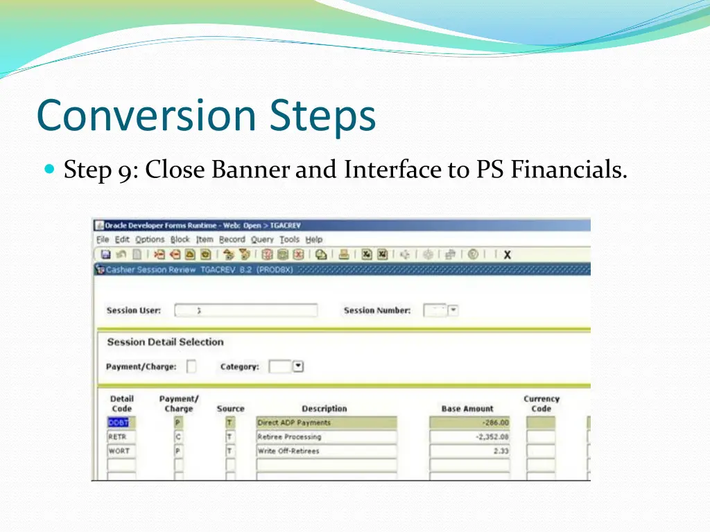 conversion steps 4