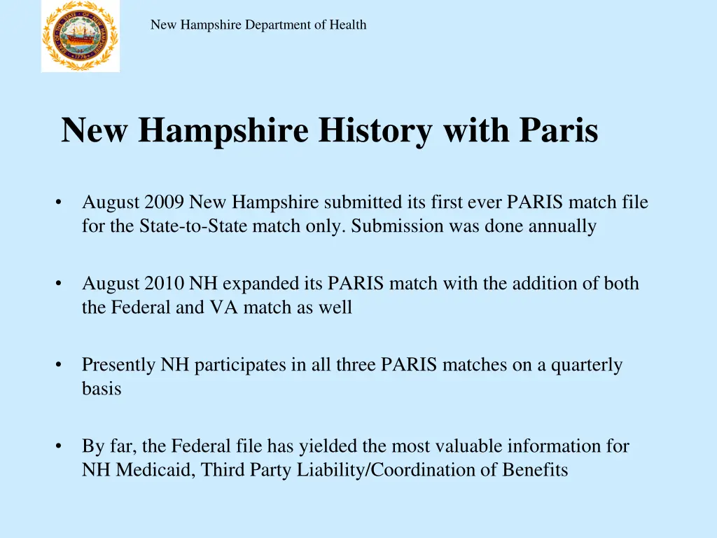 new hampshire department of health