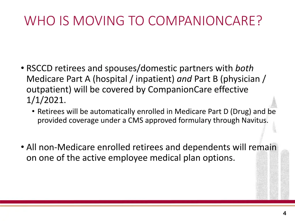 who is moving to companioncare