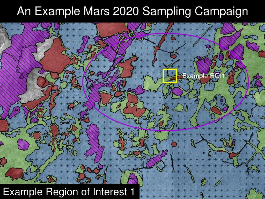 an example mars 2020 sampling campaign