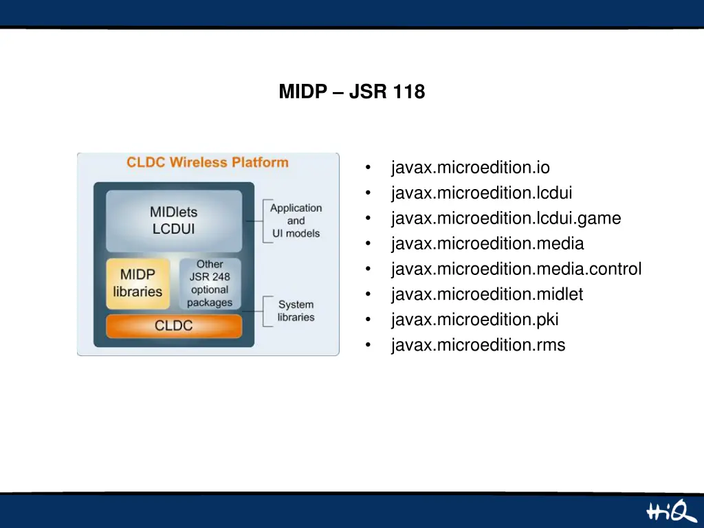 midp jsr 118