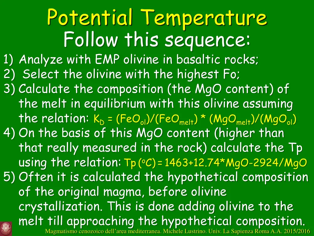 potential temperature follow this sequence