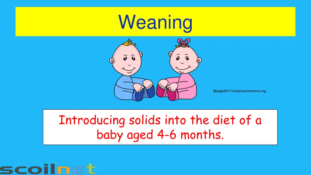 weaning