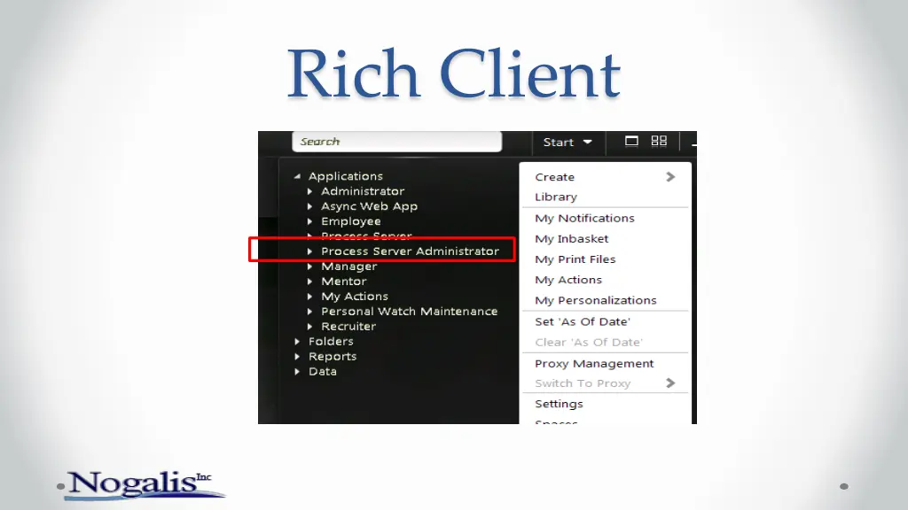 rich client 1