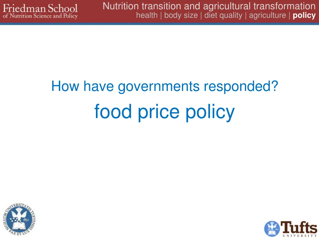 nutrition transition and agricultural 31