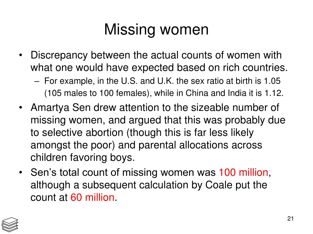 missing women