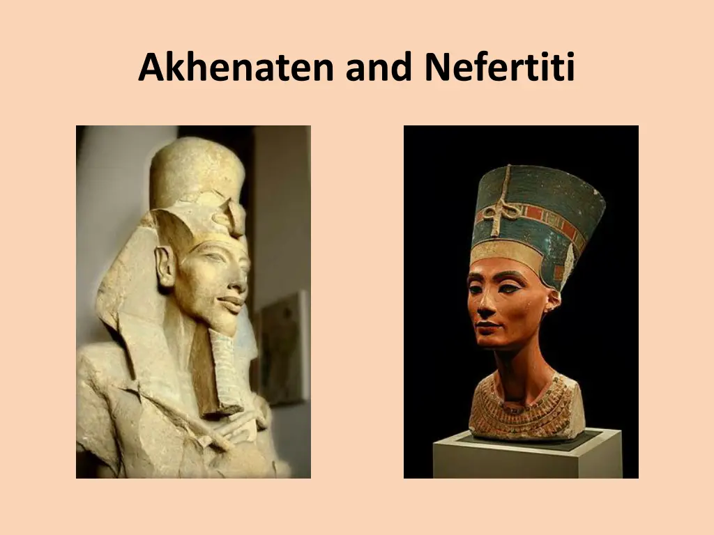 akhenaten and nefertiti