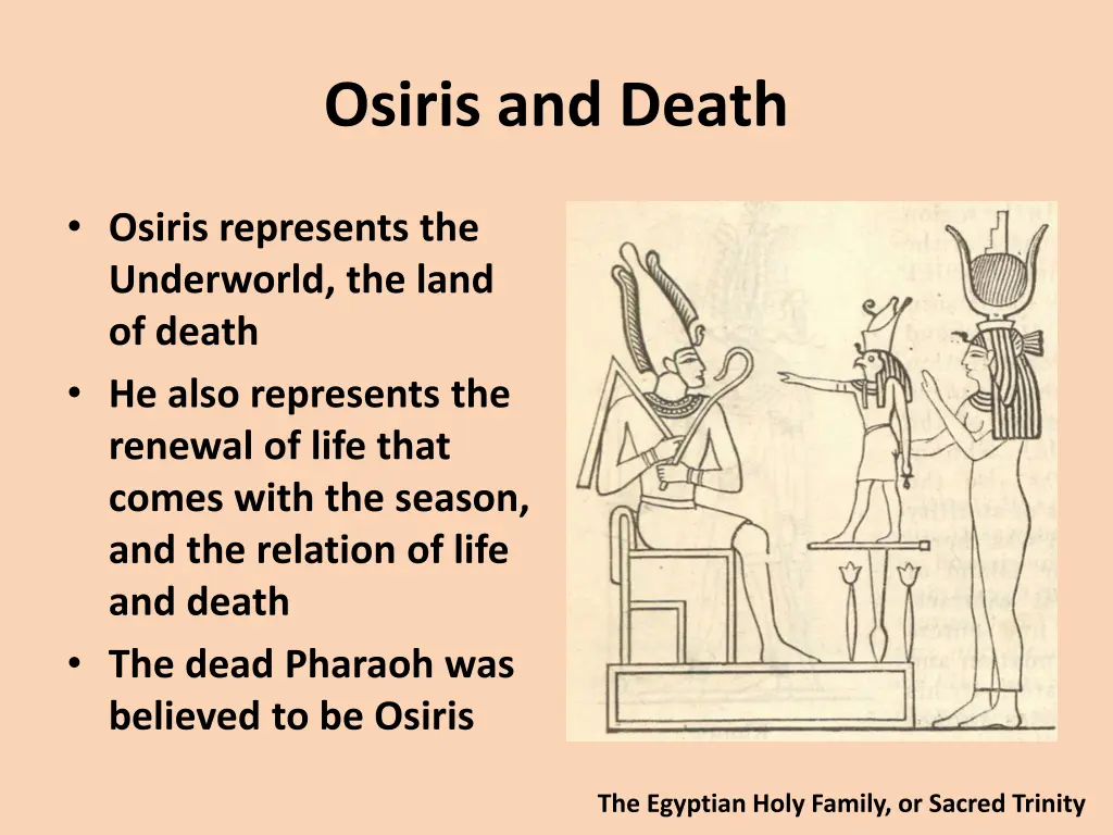 osiris and death