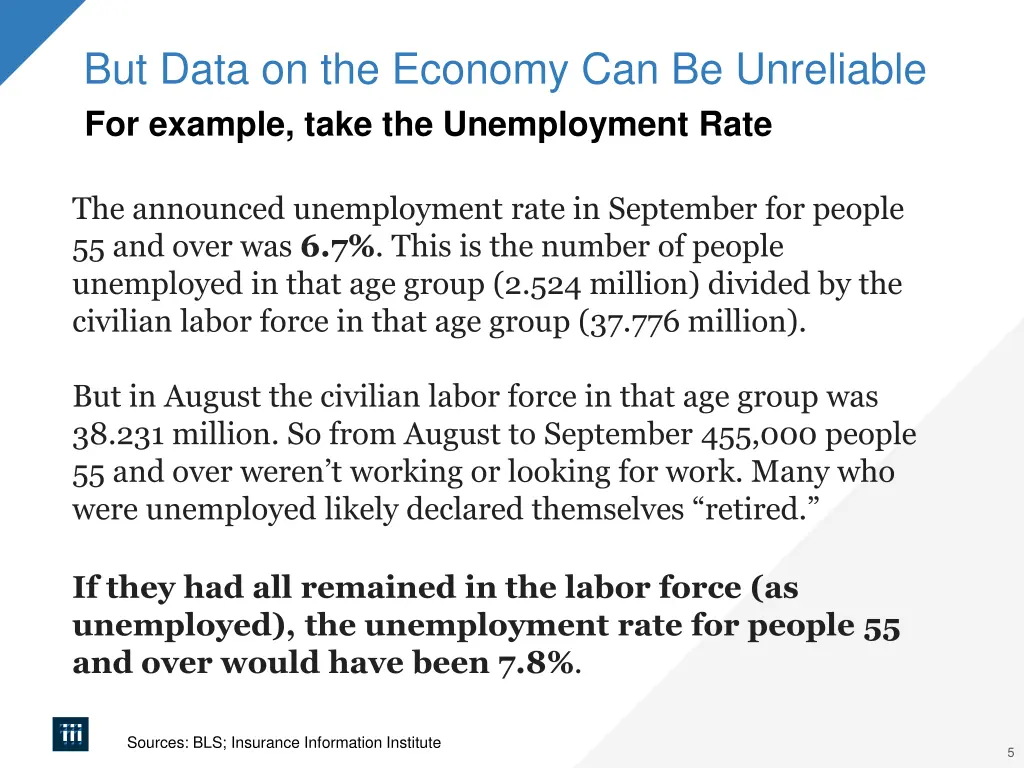 but data on the economy can be unreliable 2