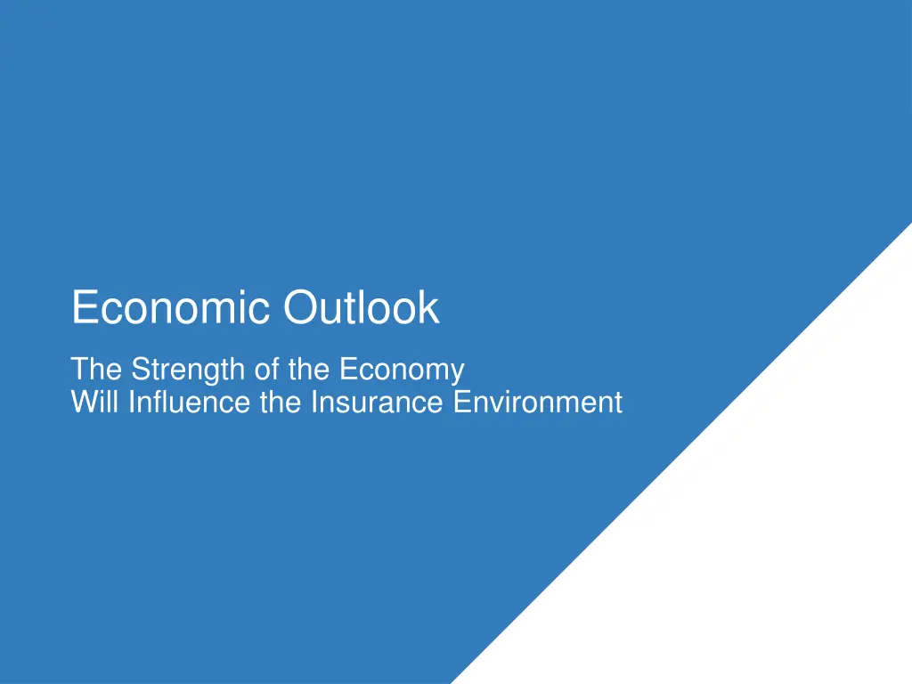 economic outlook