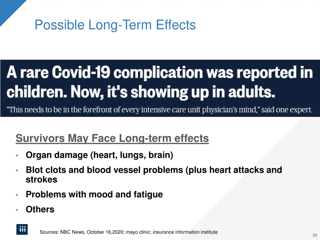 possible long term effects