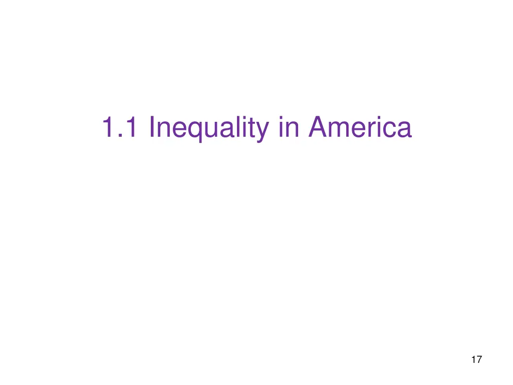 1 1 inequality in america