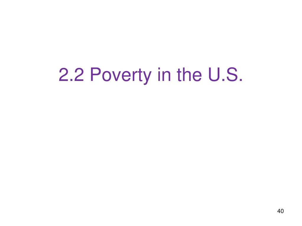 2 2 poverty in the u s