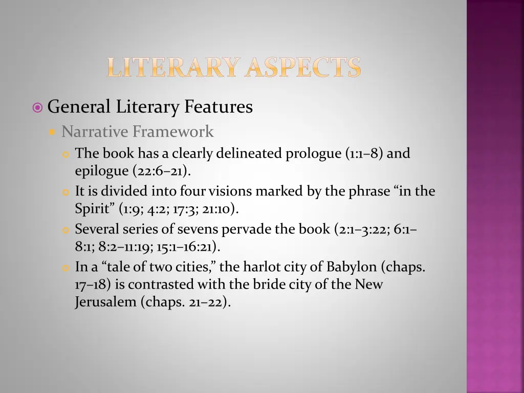 literary aspects 1