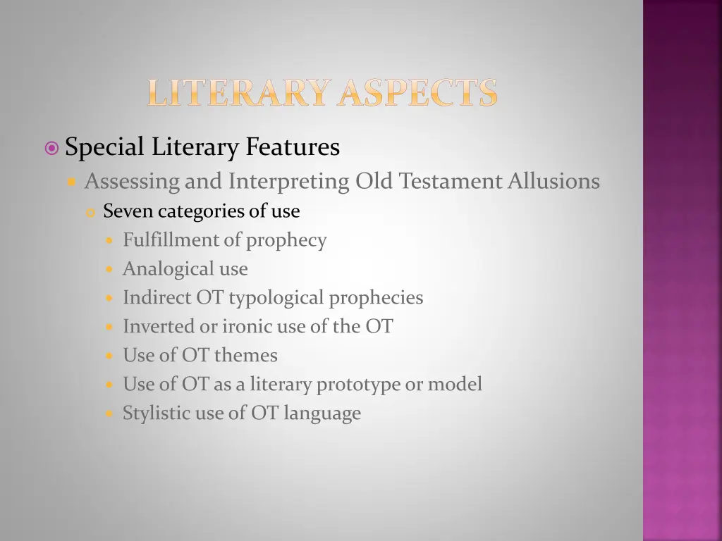 literary aspects 10