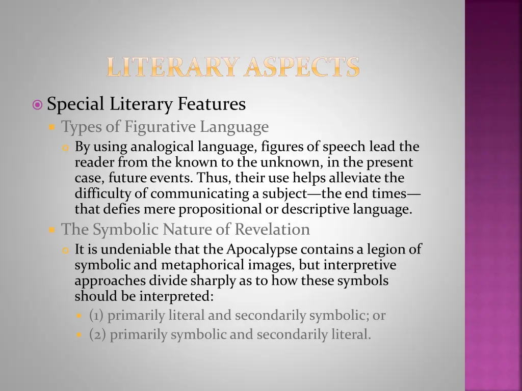 literary aspects 11