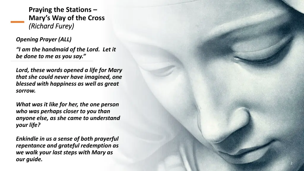 praying the stations mary s way of the cross 1