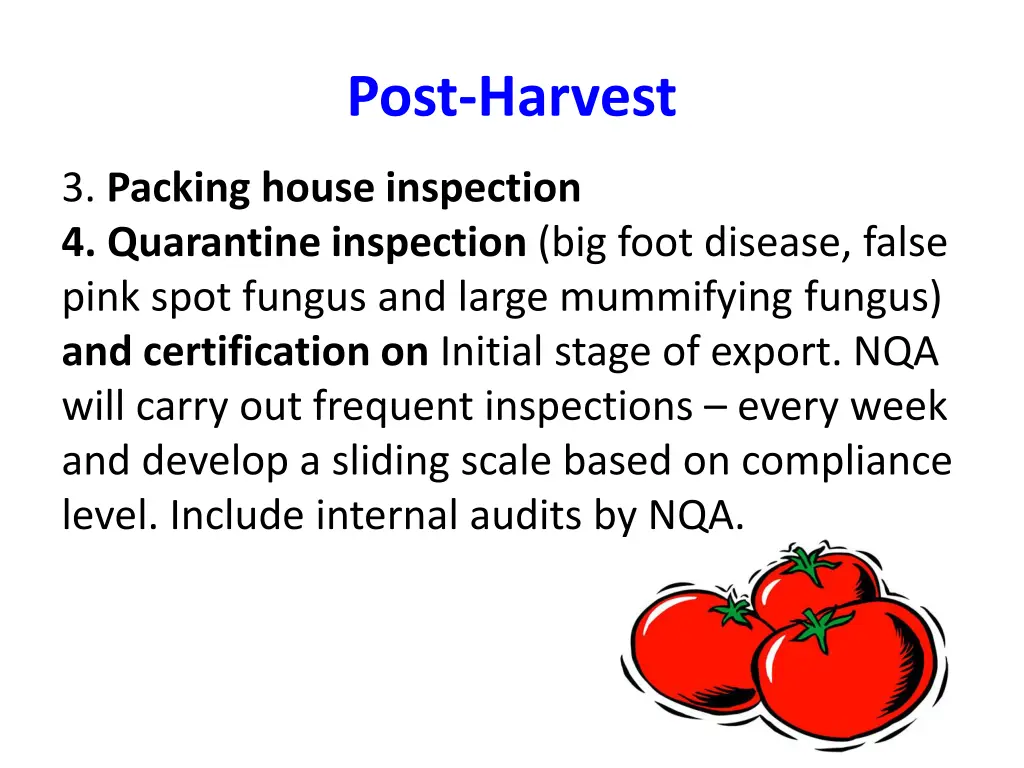 post harvest 1