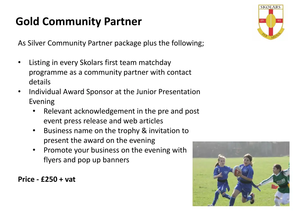 gold community partner