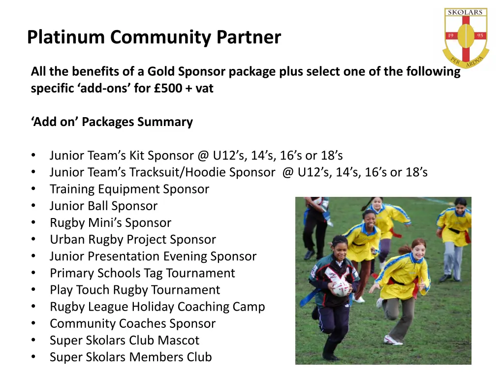 platinum community partner