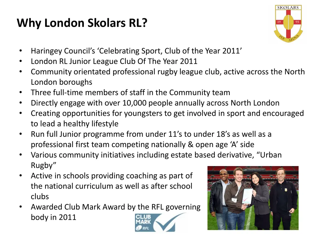 why london skolars rl