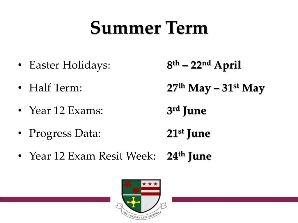 summer term