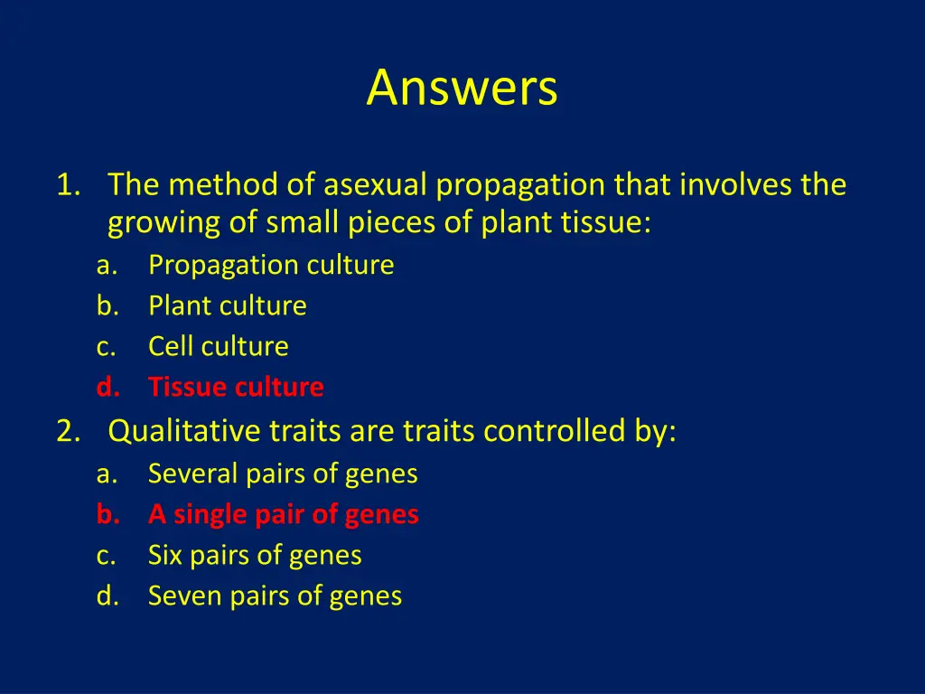 answers 15