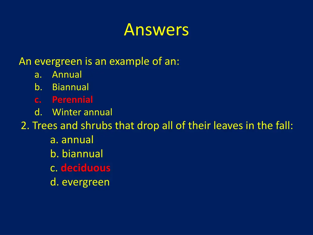 answers 7