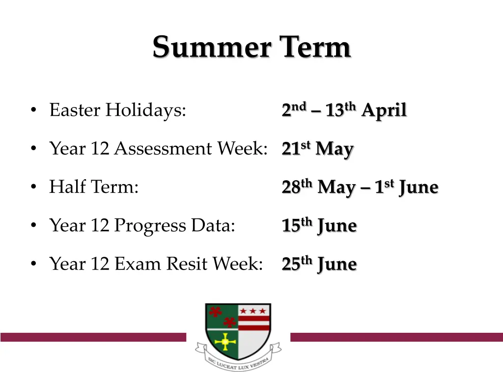 summer term