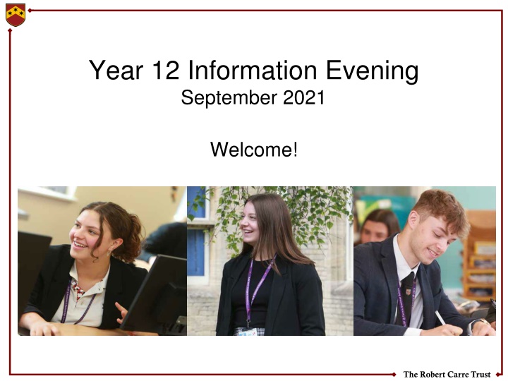 year 12 information evening september 2021