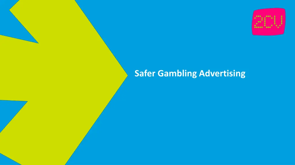 safer gambling advertising