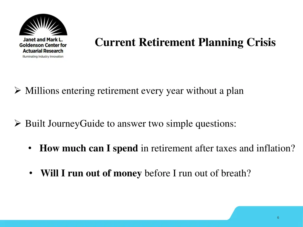 current retirement planning crisis 1