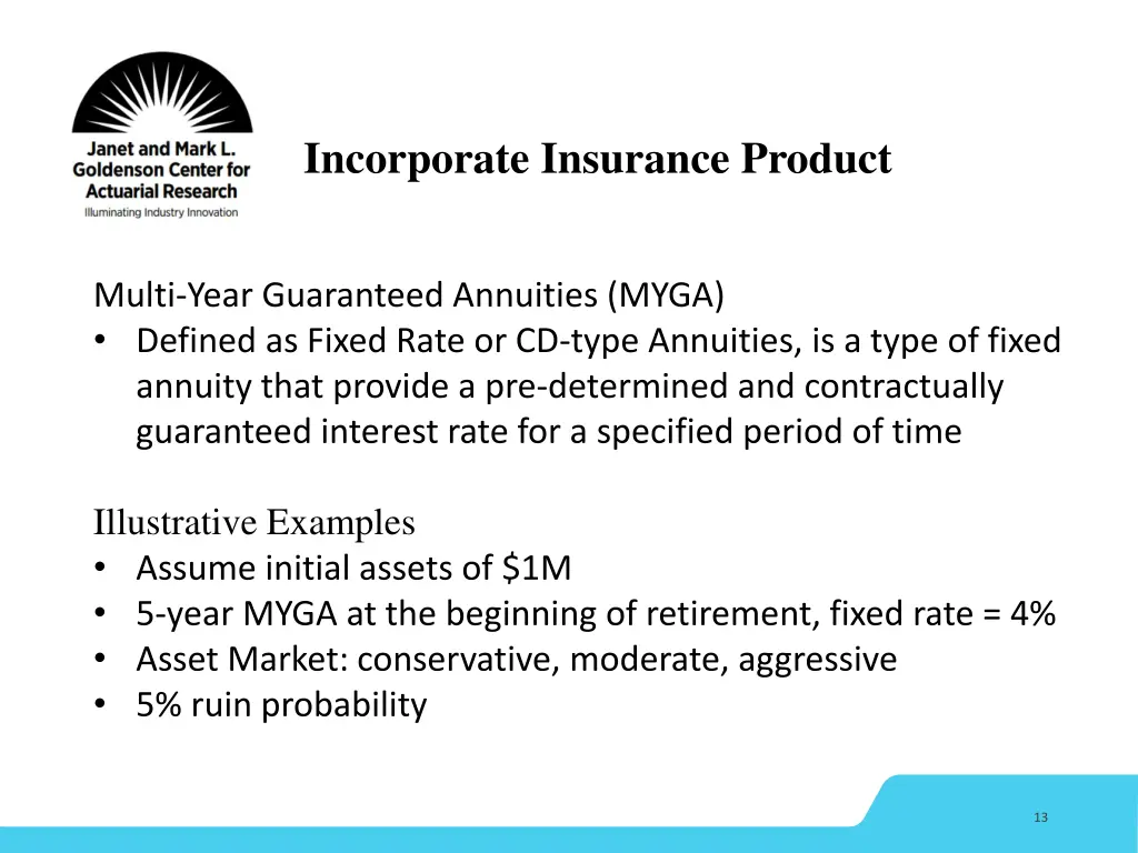 incorporate insurance product