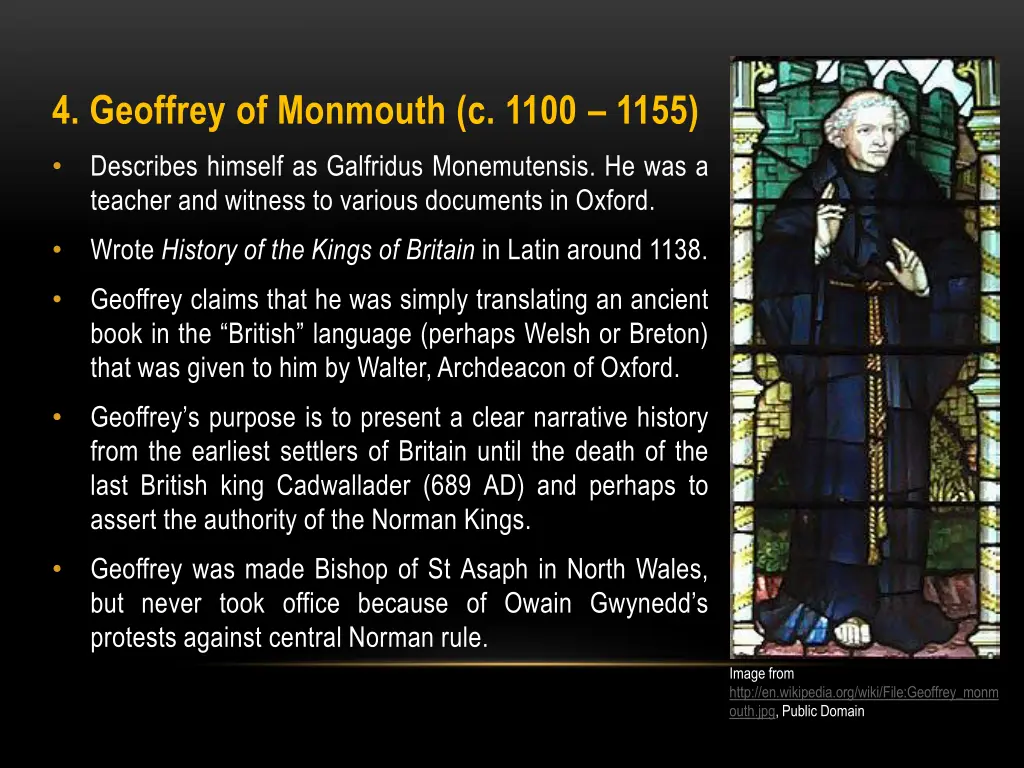 4 geoffrey of monmouth c 1100 1155