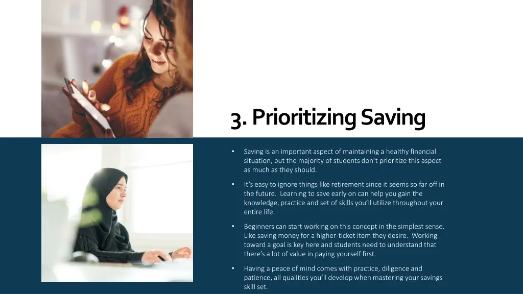 3 prioritizing saving