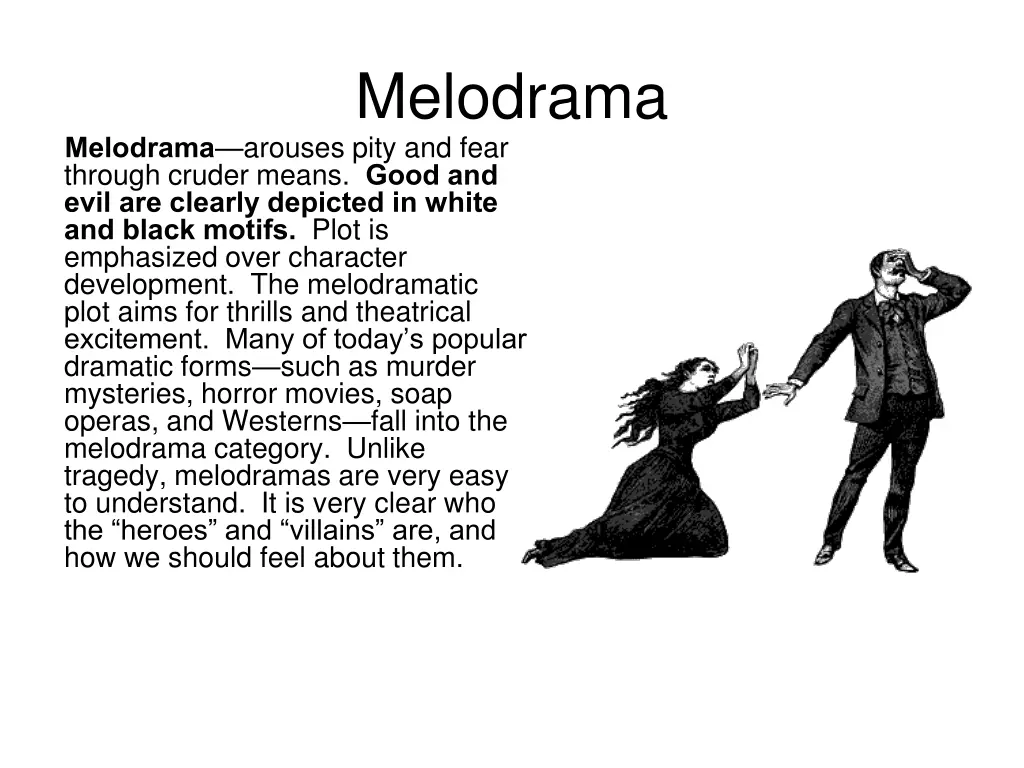 melodrama