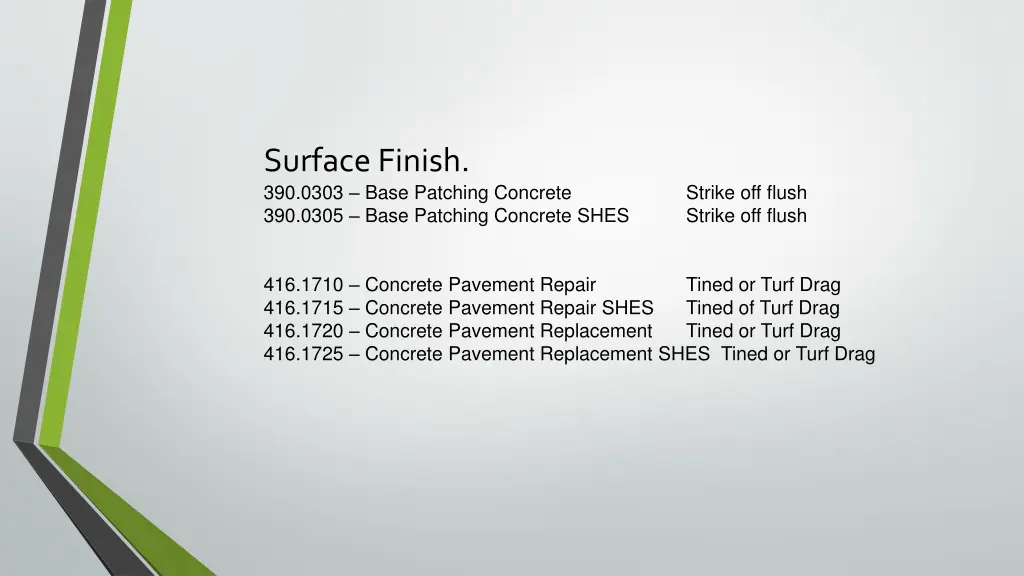 surface finish 390 0303 base patching concrete