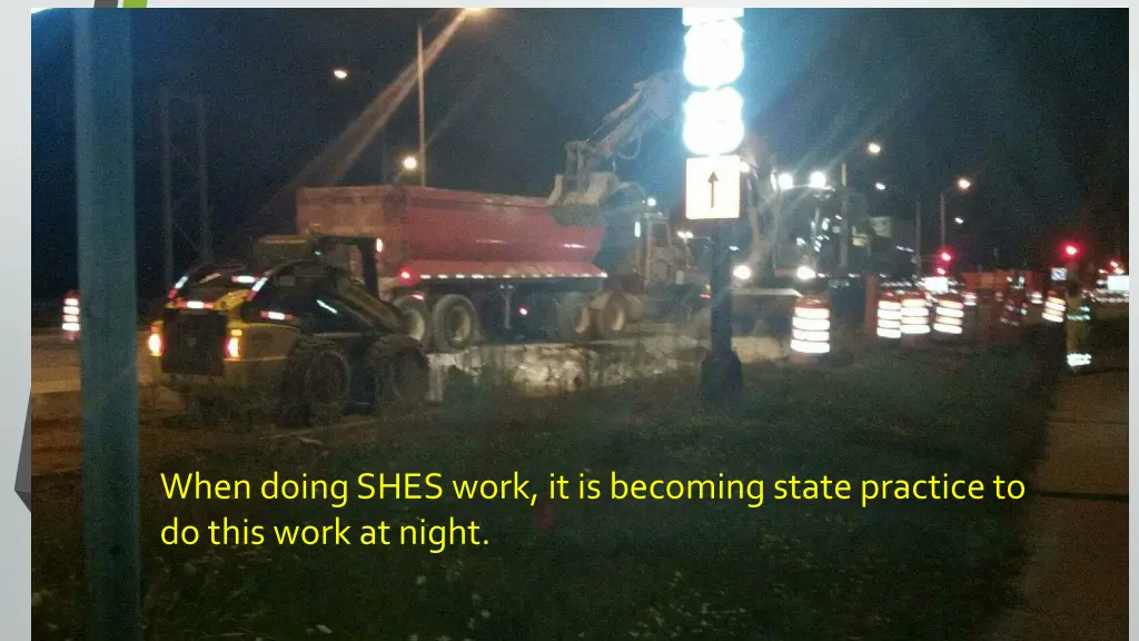 when doing shes work it is becoming state