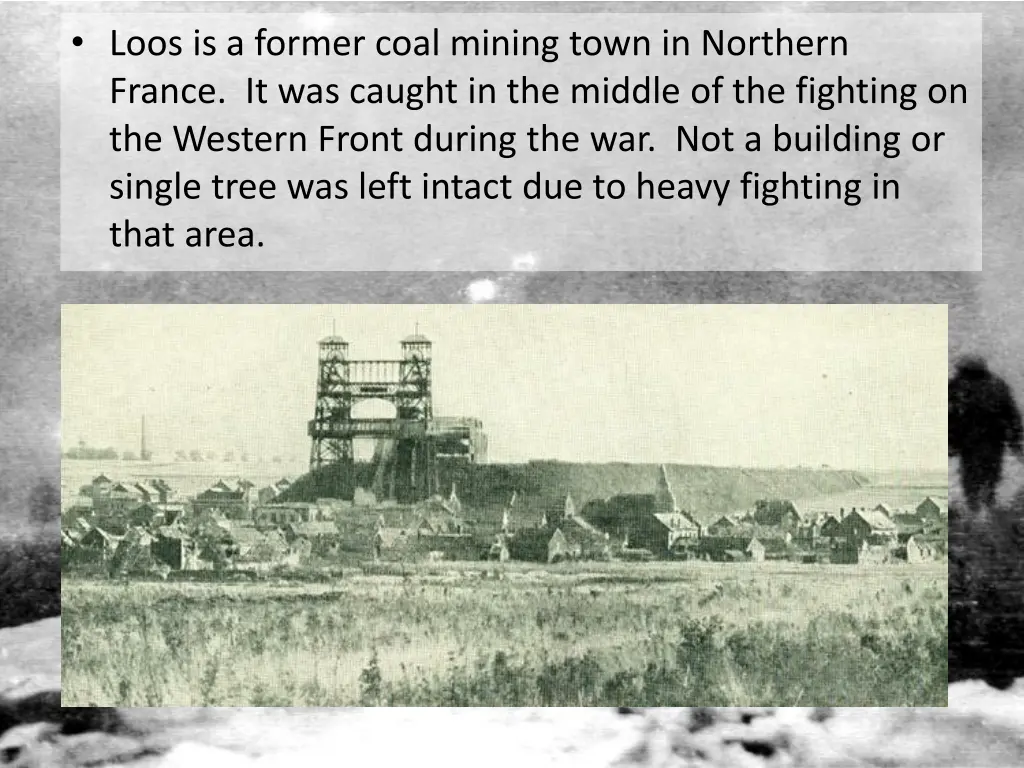 loos is a former coal mining town in northern