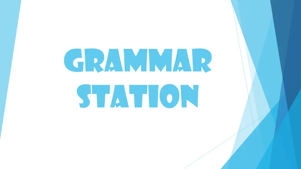 grammar station