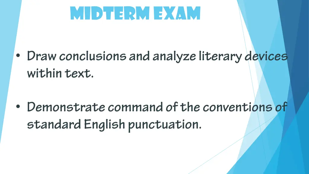 midterm exam