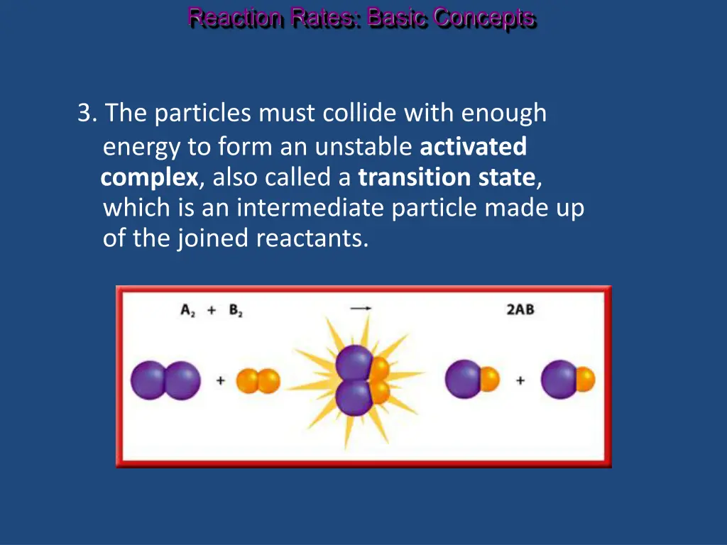 reaction rates basic concepts 1