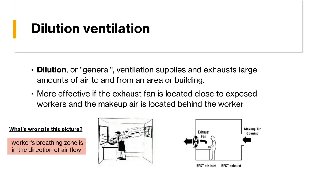 dilution ventilation