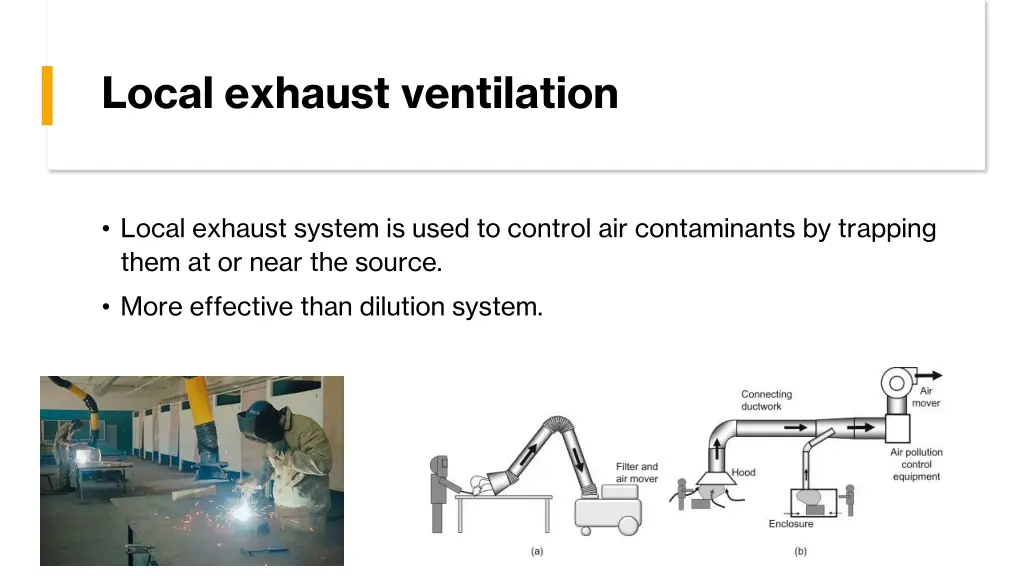 local exhaust ventilation