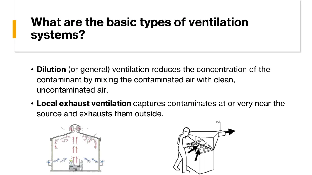 what are the basic types of ventilation systems