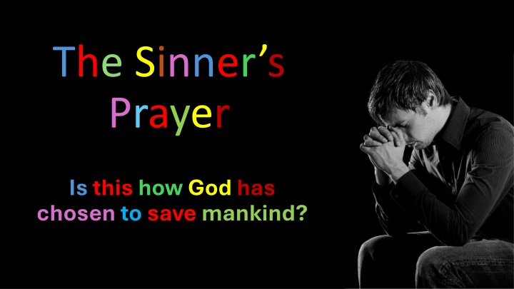 the sinner s prayer