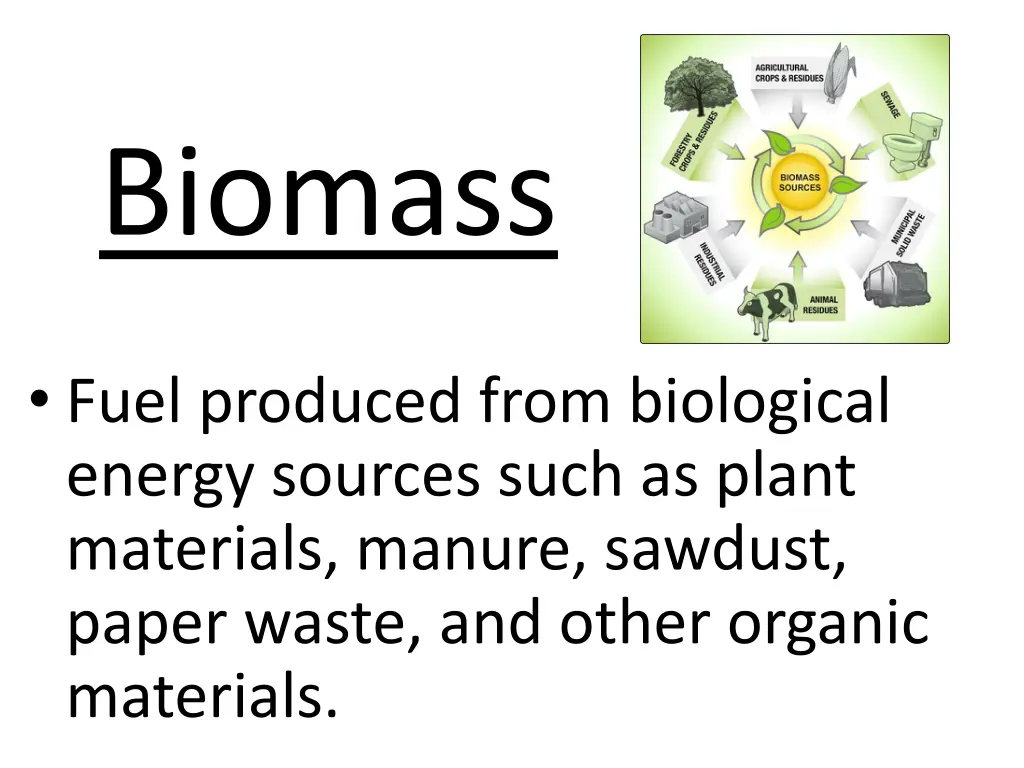 biomass