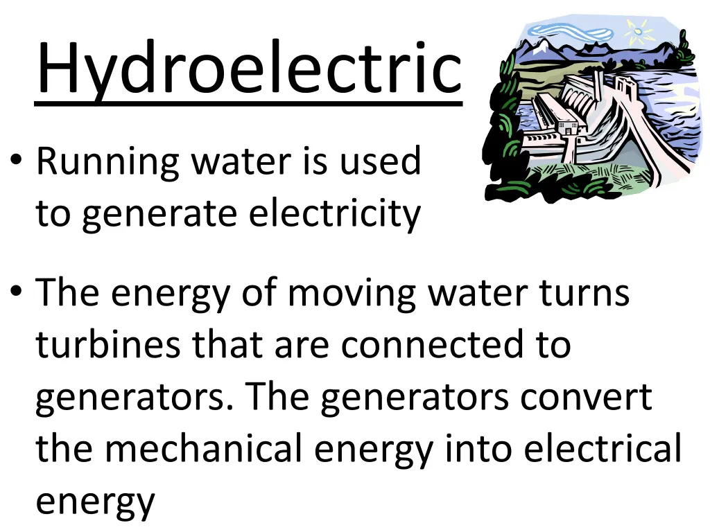 hydroelectric